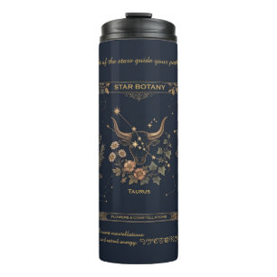 Termo Estrella Botánica Energía Astral Oro Marina Térmic
