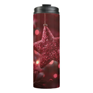 Termo Estrella Roja Brillante