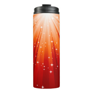 Termo Estrella Roja Burbuja 1 Taza Térmica