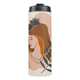 Termo Estrellas de la mujer boho