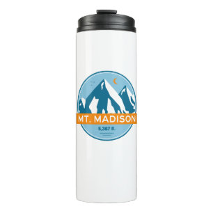 Termo Estrellas de Mount Madison New Hampshire Moon
