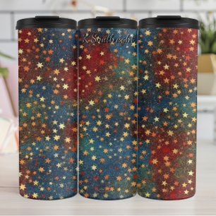 Termo Estrellas de Navidad Brillan Festivas 