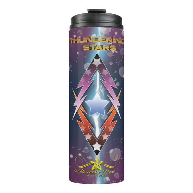 Termo Estrellas de trueno (Anverso)