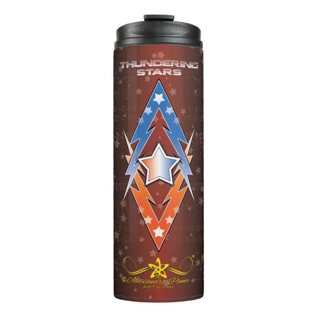 Termo Estrellas de trueno (Anverso)