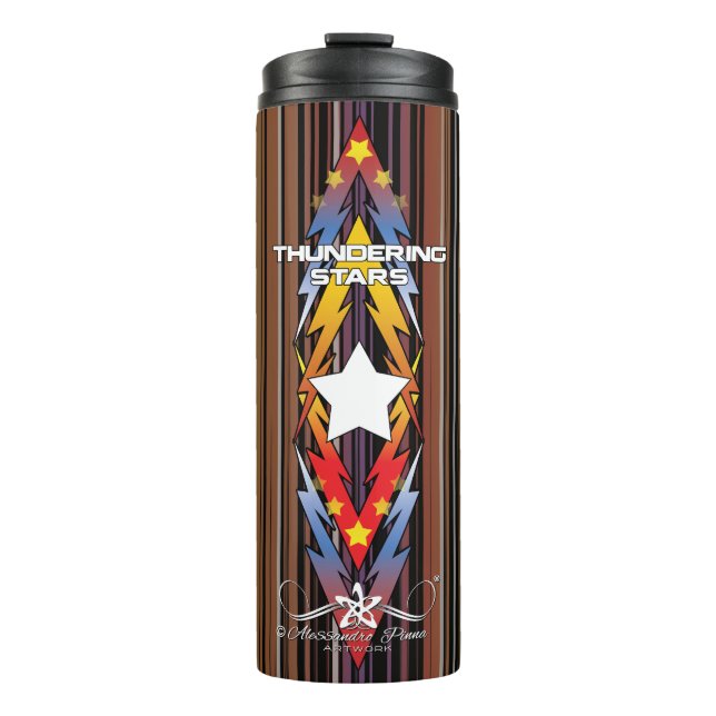 Termo Estrellas de trueno (Anverso)