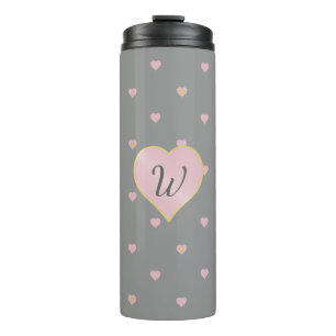 Termo Estrellas en el corazón sobre el Tumbler Termal Gr