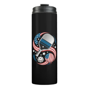 Termo Estrellas Patrióticas Bandas Bandera de EE. UU. Pi