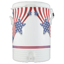 Estrellas rojas, blancas y azules y rayas XL