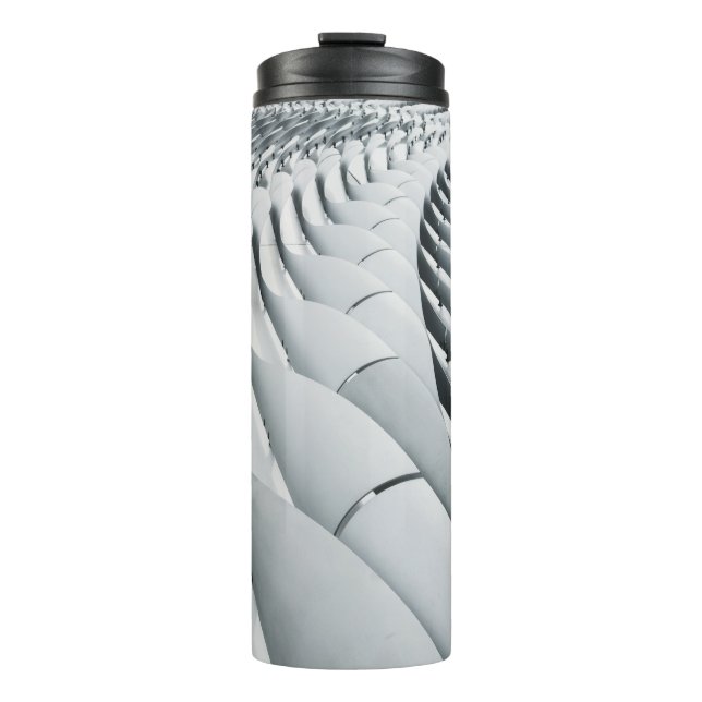 Termo Estructura del edificio blanco y gris (Anverso)