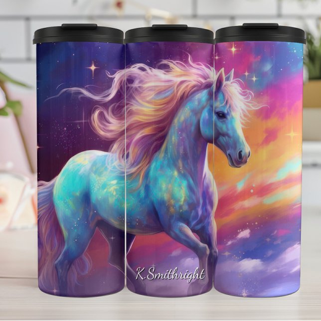 Termo Ethereal Horse Pink Mane Stars (Subido por el creador)