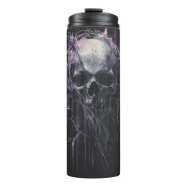Termo Ethereal Skull Abstract Grunge Dark Art