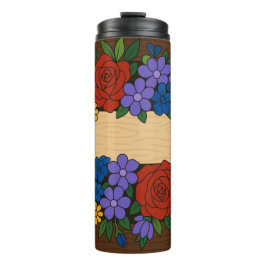 Termo Etiqueta de nombre de flor