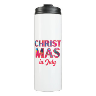 Termo Etiqueta de regalo NAVIDAD EN JULIO