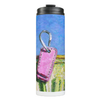 Termo Etiqueta Rosa