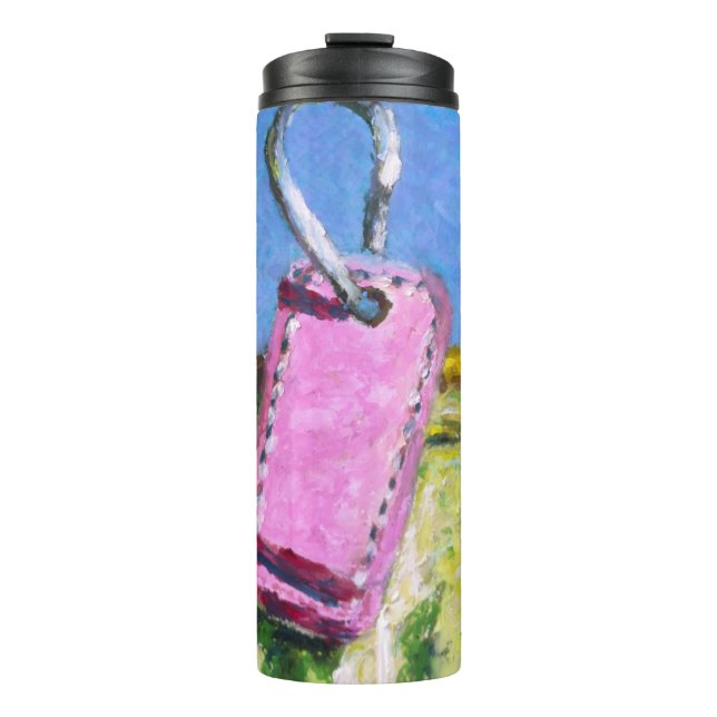 Termo Etiqueta Rosa (Anverso)