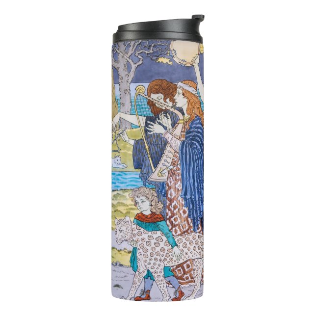 Termo Eugene Grasset - Panel Decorativo Armonía (Rotado hacia la izquierda)