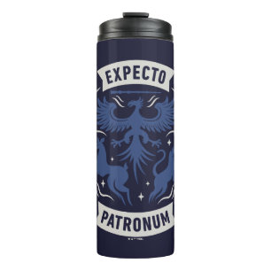 Termo Expecto Patronum Gráfica Silueta Vintage