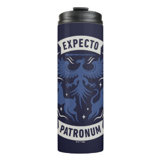 Termo Expecto Patronum Gráfica Silueta Vintage