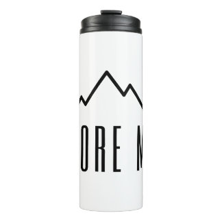 Termo Explora Más Taza Térmica Minimalista de Montaña