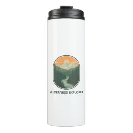 Termo Explorador de la Naturaleza Salvaje Retro Personal