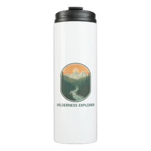Termo Explorador de la Naturaleza Salvaje Retro Personal