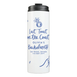 Termo Exquisitos tostadas a mano en la costa