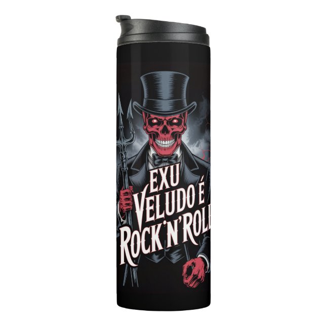 Termo Exu Veludo é Rock'N'Roll #1 (Rotado hacia la derecha)