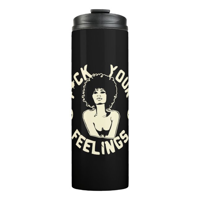 Termo F*CK Your Feelings #USAPatriotGraphics © (Anverso)