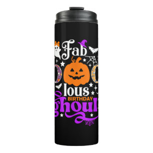 Termo Fabólico cumpleaños Ghoul Shirt Funny Boo Pumpkin