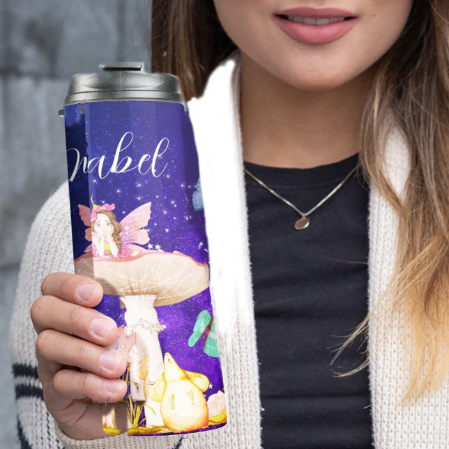 Termo Fairy Mushroom Magic Enchant Stars Personal (Subido por el creador)