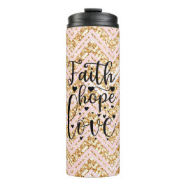 Termo Faith Hope Love