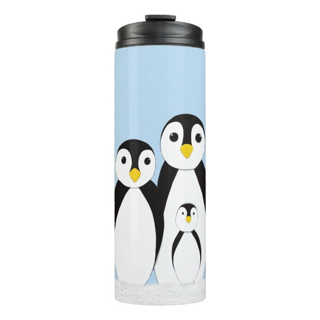 Termo Familia Cute Penguin (Anverso)