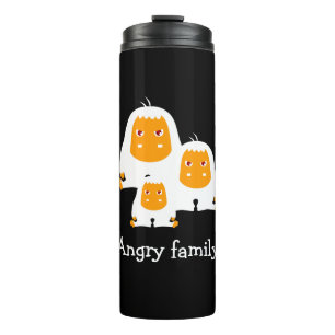 Termo Familia furiosa Monos diseñan T-Shirt Bath Mat