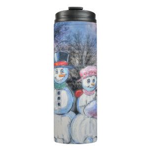Termo Familia Snowman