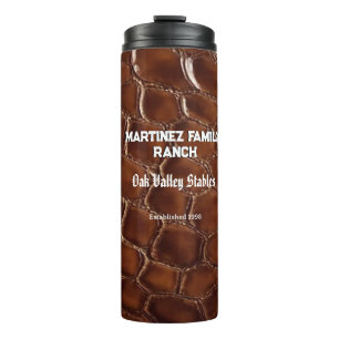 Termo Family Ranch Faux Crocodile Leather