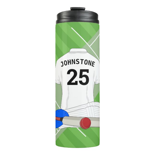 Termo Fanático/jugador del club de críquet (Anverso)
