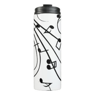 Termo Fancy Music Notes
