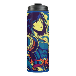 Termo Fantasía Anime Hero 3 - Woodcut japonesa