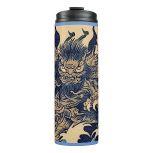 Termo Fantasía Demons - Woodcut 2
