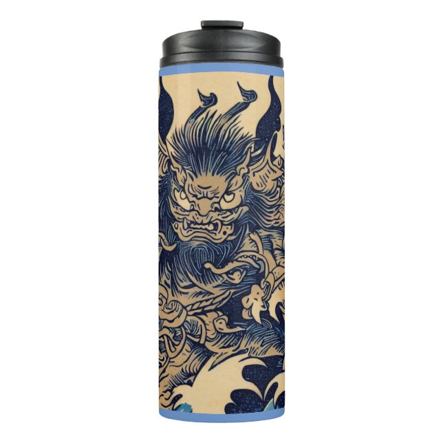 Termo Fantasía Demons - Woodcut 2 (Anverso)