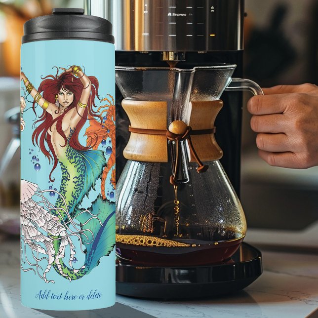 Termo Fantasía Mermaid cola Verde azulada (Subido por el creador)