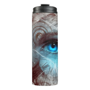Termo Fantasía surrealista reloj de la vista