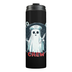 Termo Fantasma enfermera Ghost Haunted Hospital Crew Gho