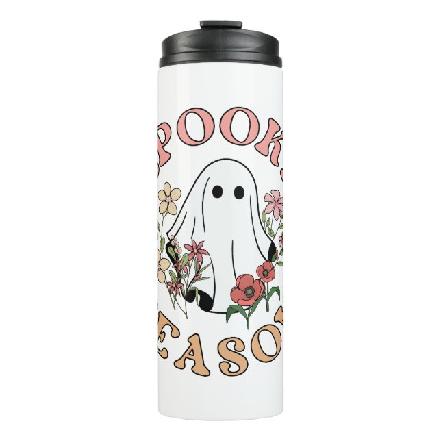 Termo Fantasma estacional radiante Halloween Groovy Ghos (Anverso)