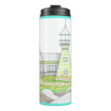 Faro 6; Tumbler térmico; cian