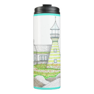 Termo Faro 6; Tumbler térmico; cian