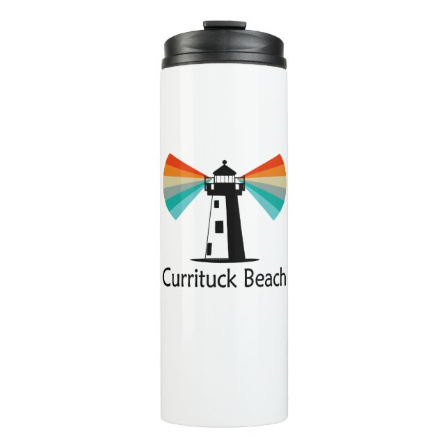 Termo Faro de Currituck Beach Arcoíris (Anverso)