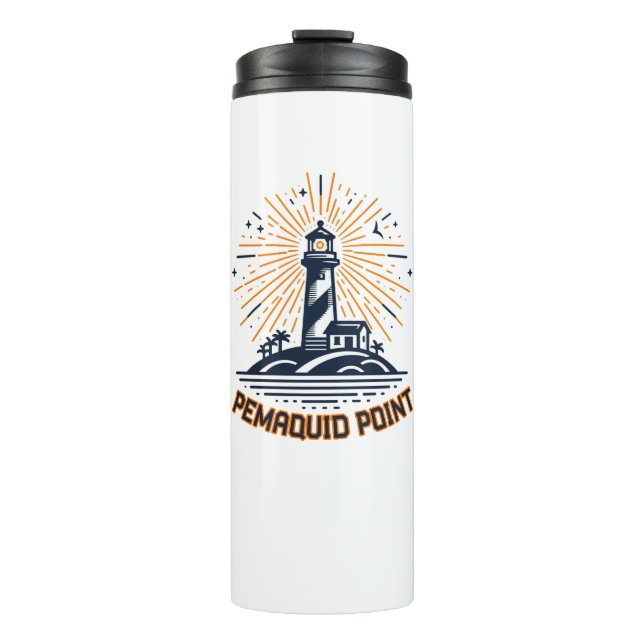 Termo Faro de Pemaquid Point al amanecer (Anverso)