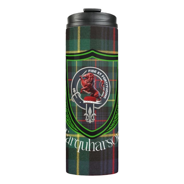 Termo Farquharson Scottish Clan Tartan & Crest (Anverso)