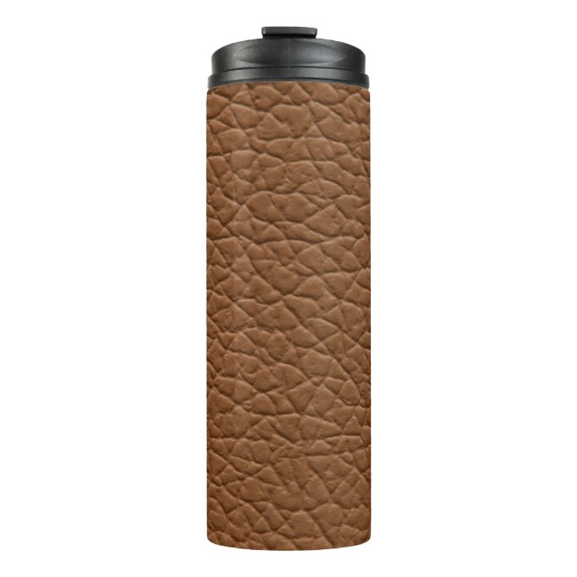 Termo Faux leather light brown shades major texture. abs (Anverso)